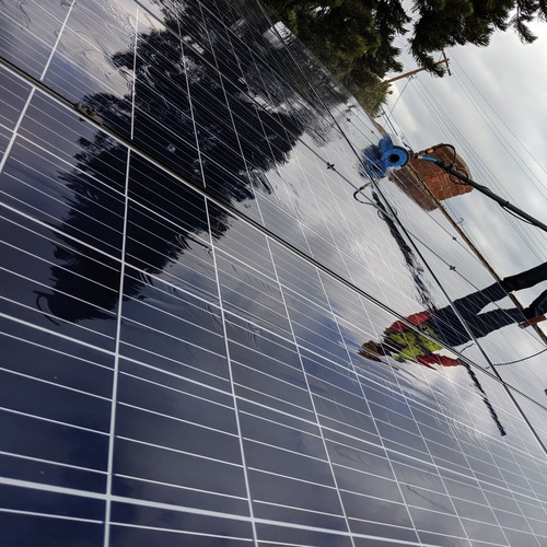 Solar Panel Cleaning Battery