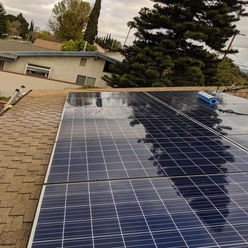 Solar Panel Cleaning System